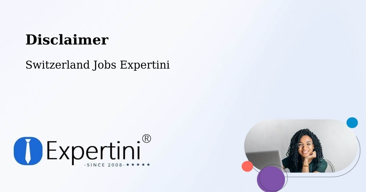 Disclaimer – Sennwald - Switzerland Jobs Expertini
