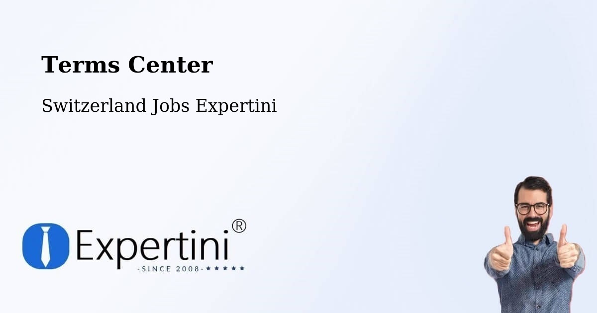 Terms of Service – Sennwald - Switzerland Jobs Expertini
